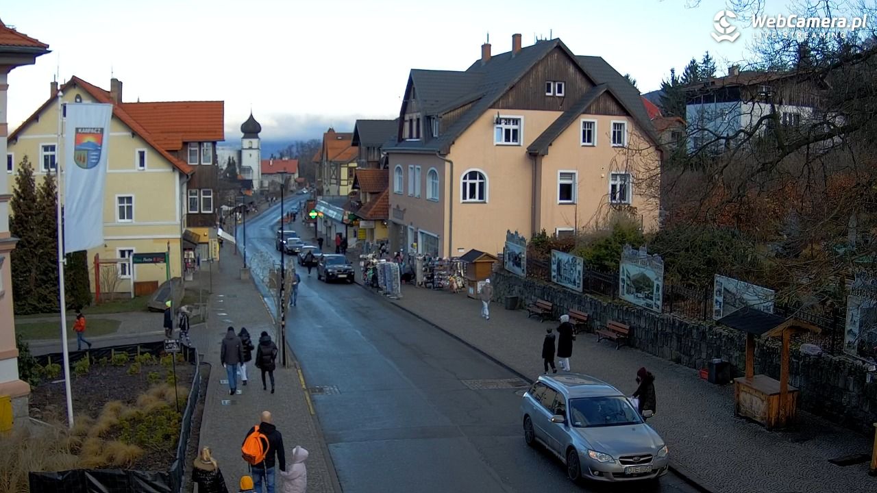 Karpacz - widok na deptak - 22 grudzień 2025, 14:42