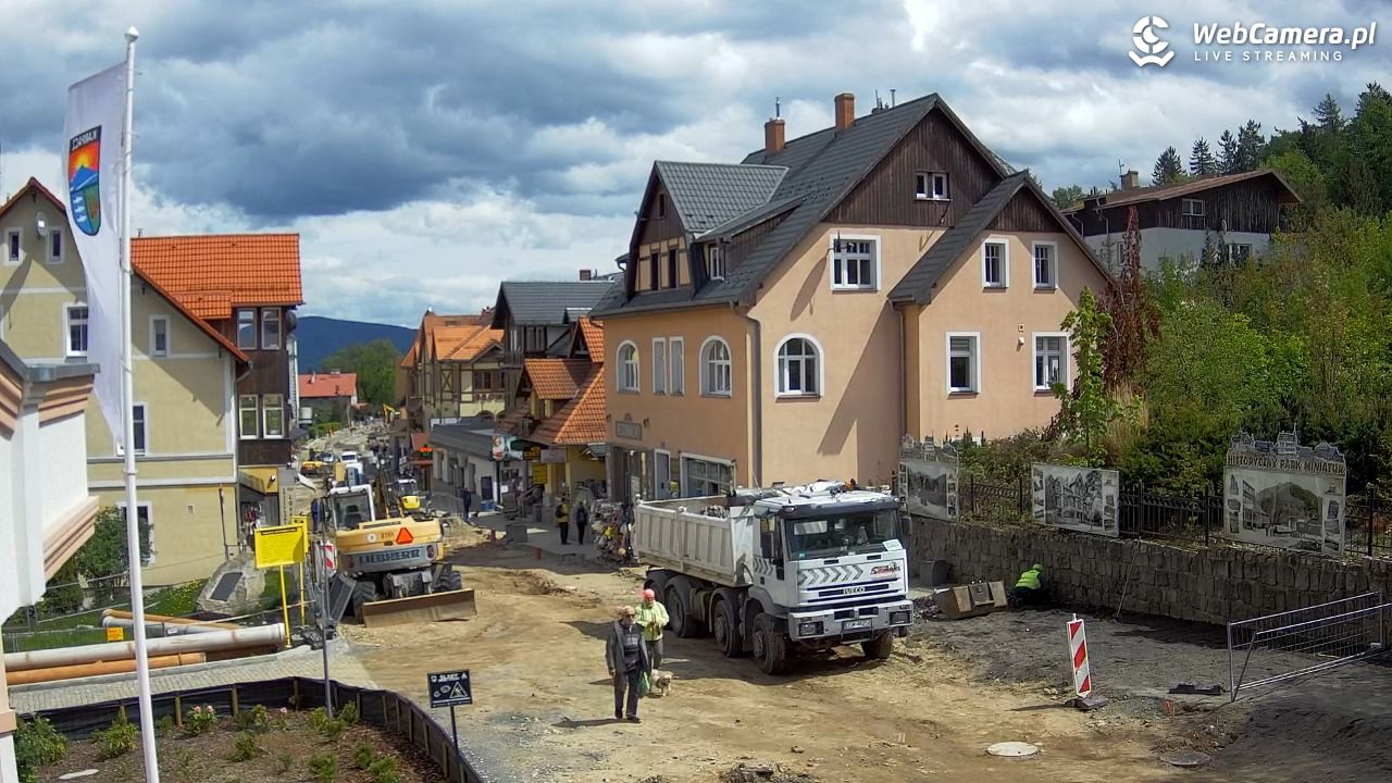 Karpacz - widok na deptak - 14 maj 2026, 13:04