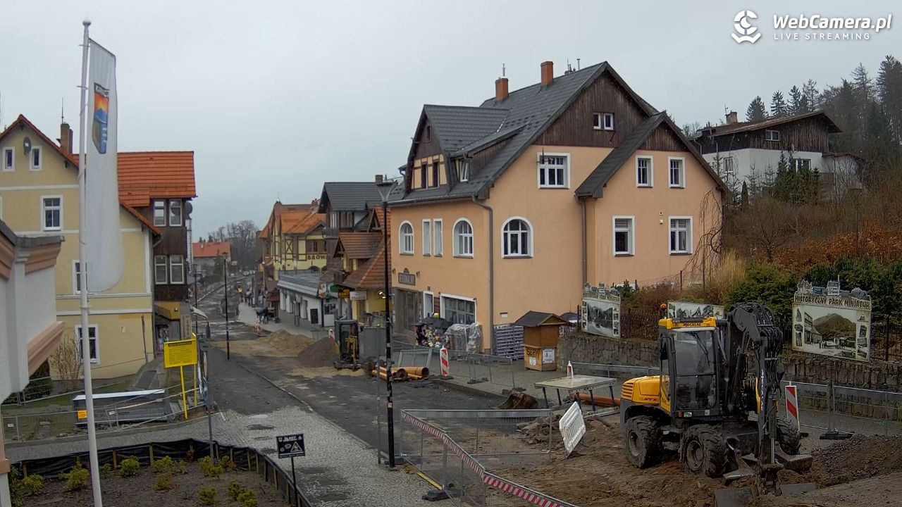 Karpacz - widok na deptak - 29 marzec 2026, 10:43