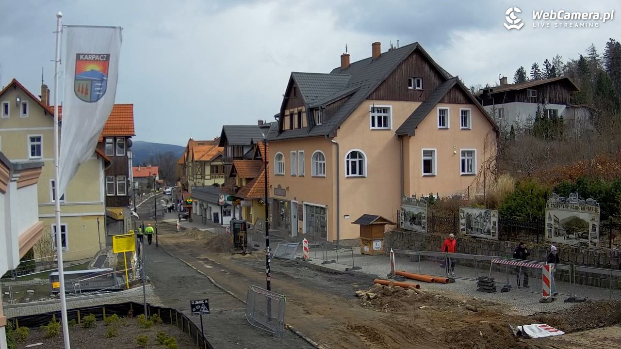 Karpacz - widok na deptak - 30 marzec 2026, 12:43