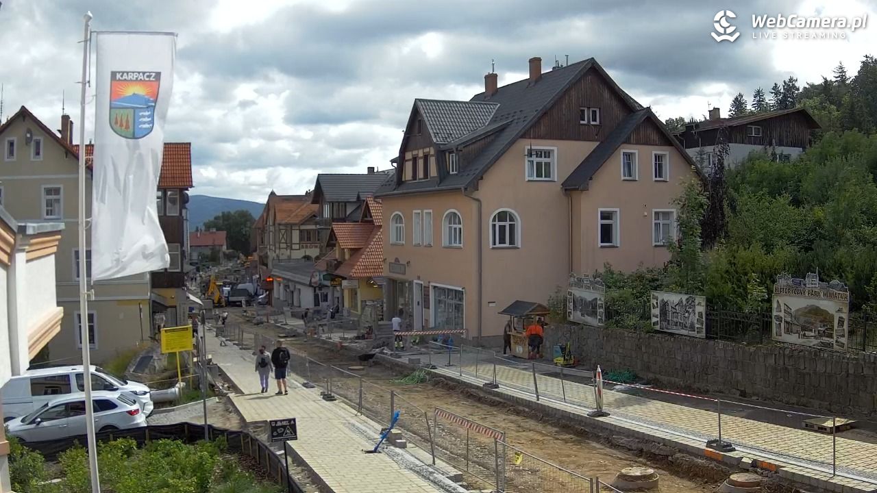 Karpacz - widok na deptak - 03 lipiec 2026, 10:46