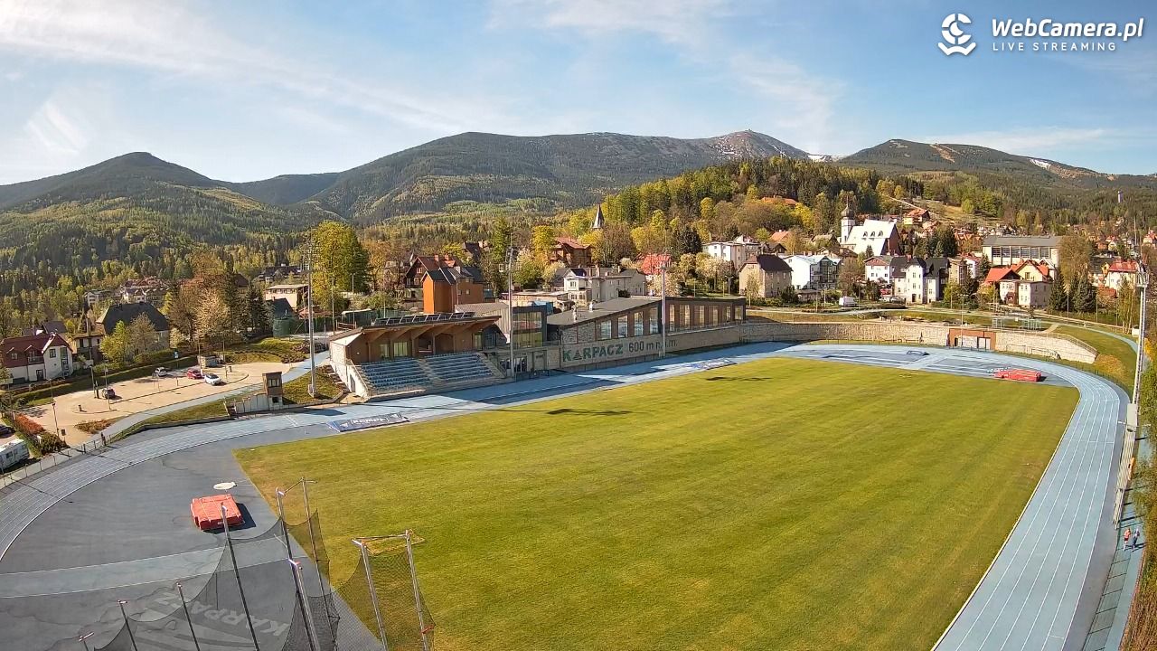 Stadion lekkoatletyczny im. Ireny Szewińskiej w Karpaczu - 03 maj 2026, 08:35