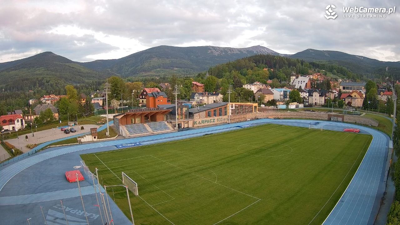 Stadion lekkoatletyczny im. Ireny Szewińskiej w Karpaczu - 20 maj 2025, 20:48