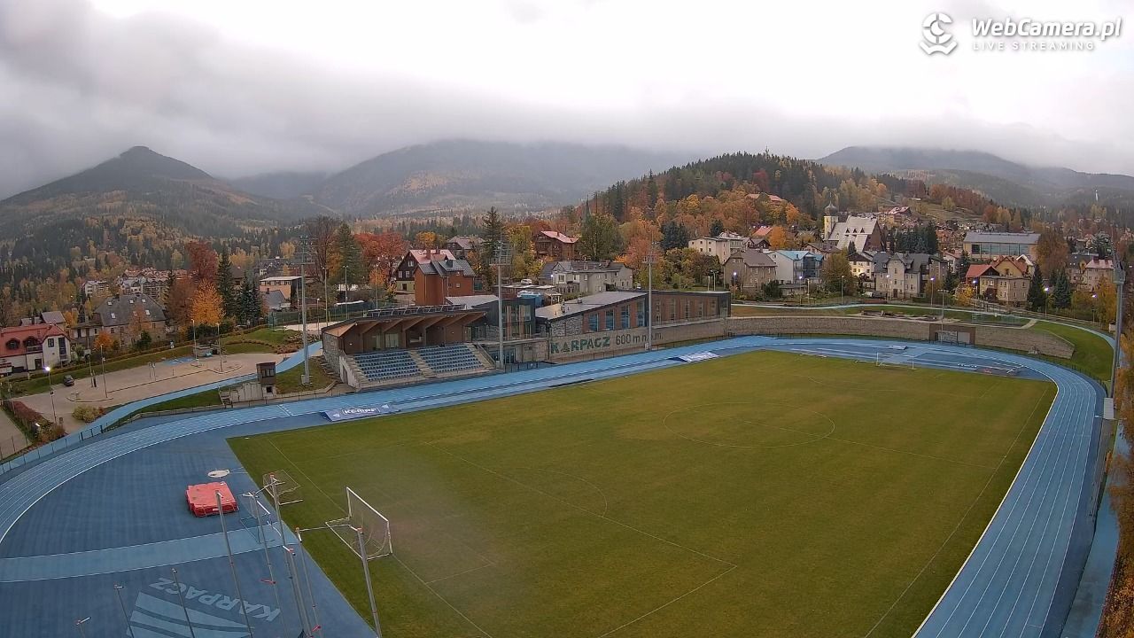 Stadion lekkoatletyczny im. Ireny Szewińskiej w Karpaczu - 23 październik 2025, 07:29