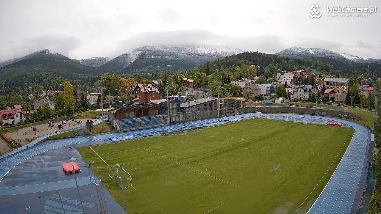 Stadion lekkoatletyczny im. Ireny Szewińskiej w Karpaczu - 18 maj 2025, 13:10