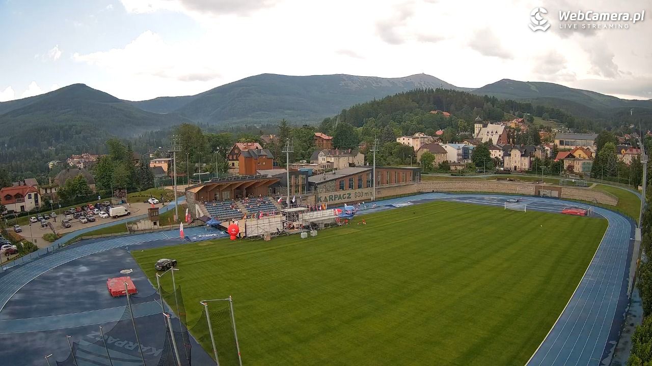 Stadion lekkoatletyczny im. Ireny Szewińskiej w Karpaczu - 20 czerwiec 2026, 15:57