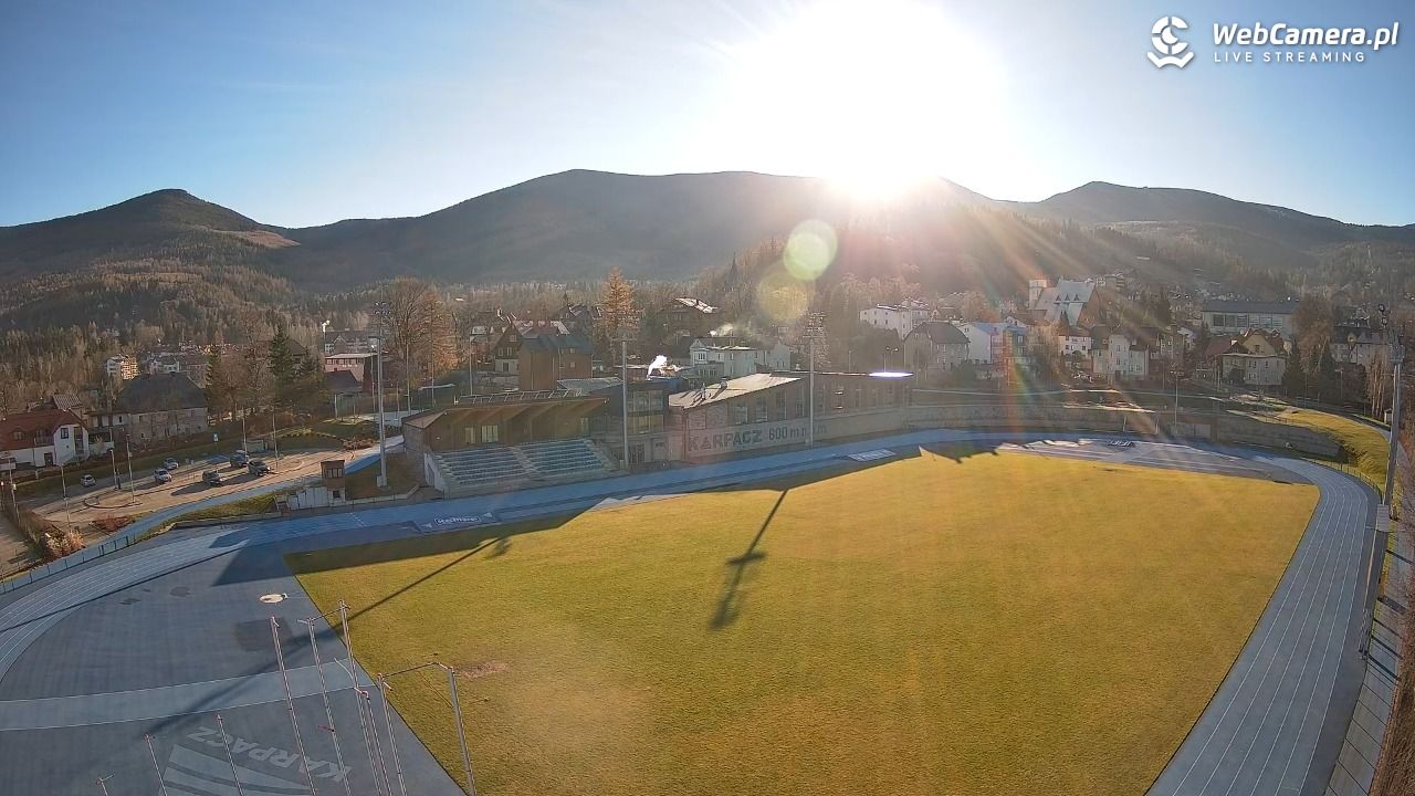 Stadion lekkoatletyczny im. Ireny Szewińskiej w Karpaczu - 12 grudzień 2025, 12:47