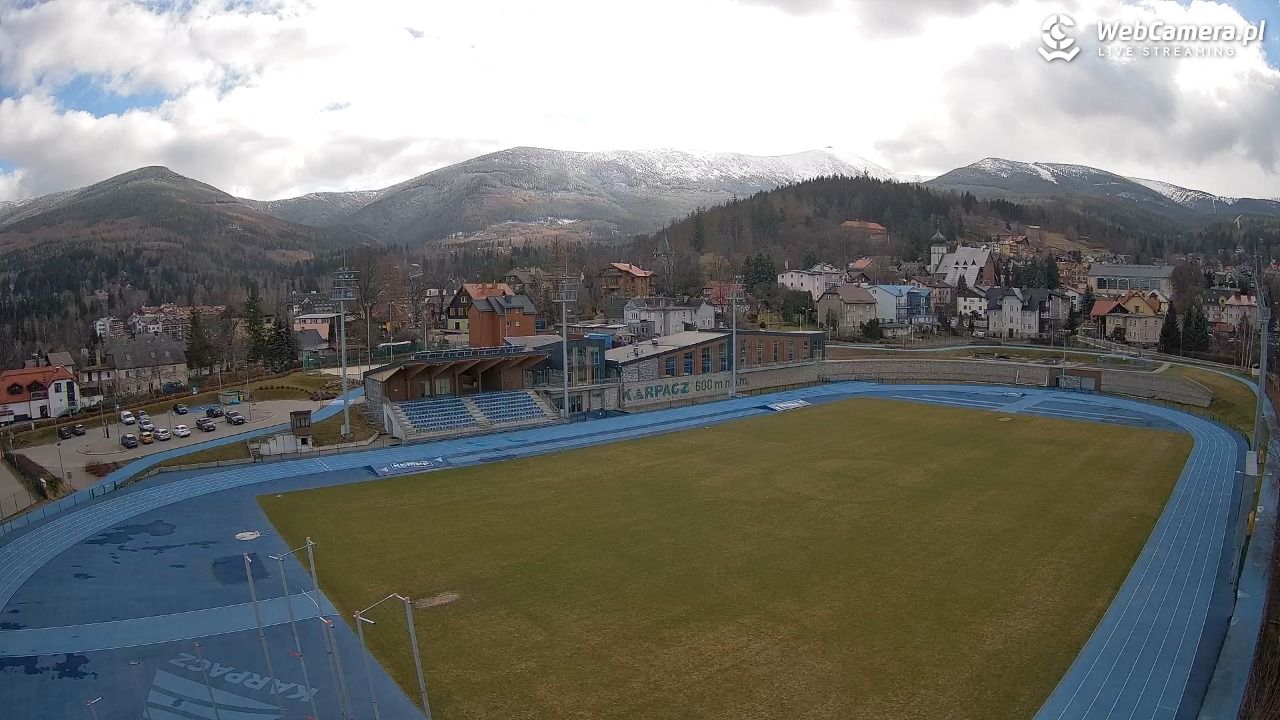 Stadion lekkoatletyczny im. Ireny Szewińskiej w Karpaczu - 17 marzec 2026, 13:23