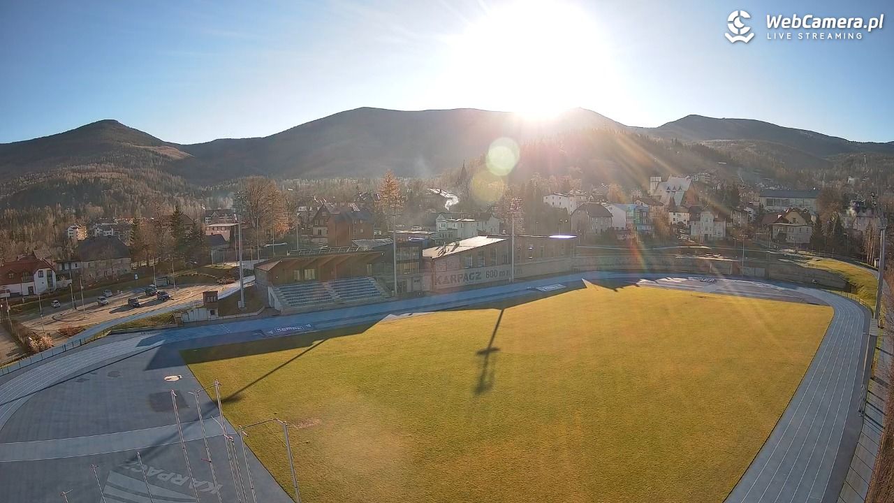 Stadion lekkoatletyczny im. Ireny Szewińskiej w Karpaczu - 12 grudzień 2025, 12:39