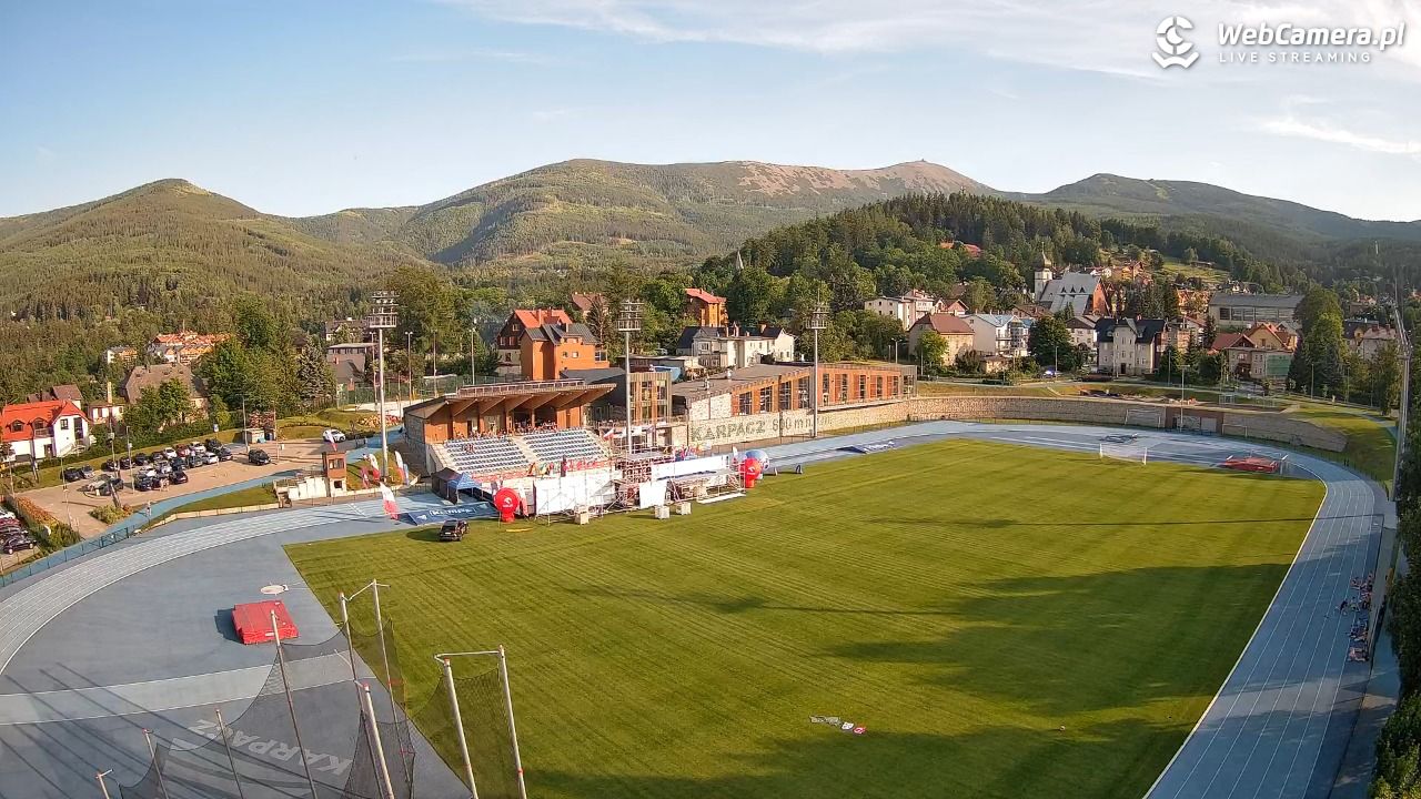 Stadion lekkoatletyczny im. Ireny Szewińskiej w Karpaczu - 19 czerwiec 2026, 18:49