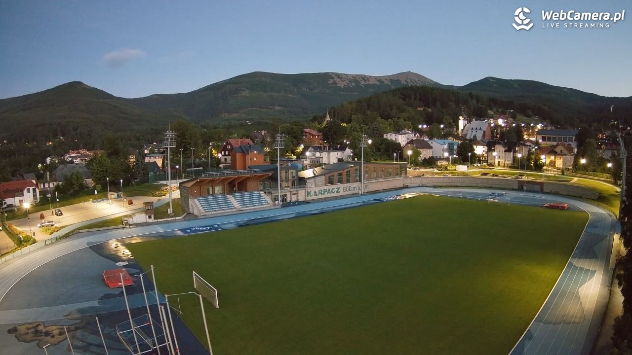 Stadion lekkoatletyczny im. Ireny Szewińskiej w Karpaczu - 25 czerwiec 2025, 22:03