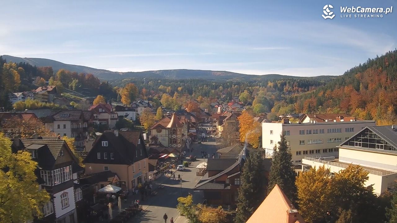 Karpacz - panorama miasta - 19 październik 2025, 12:52