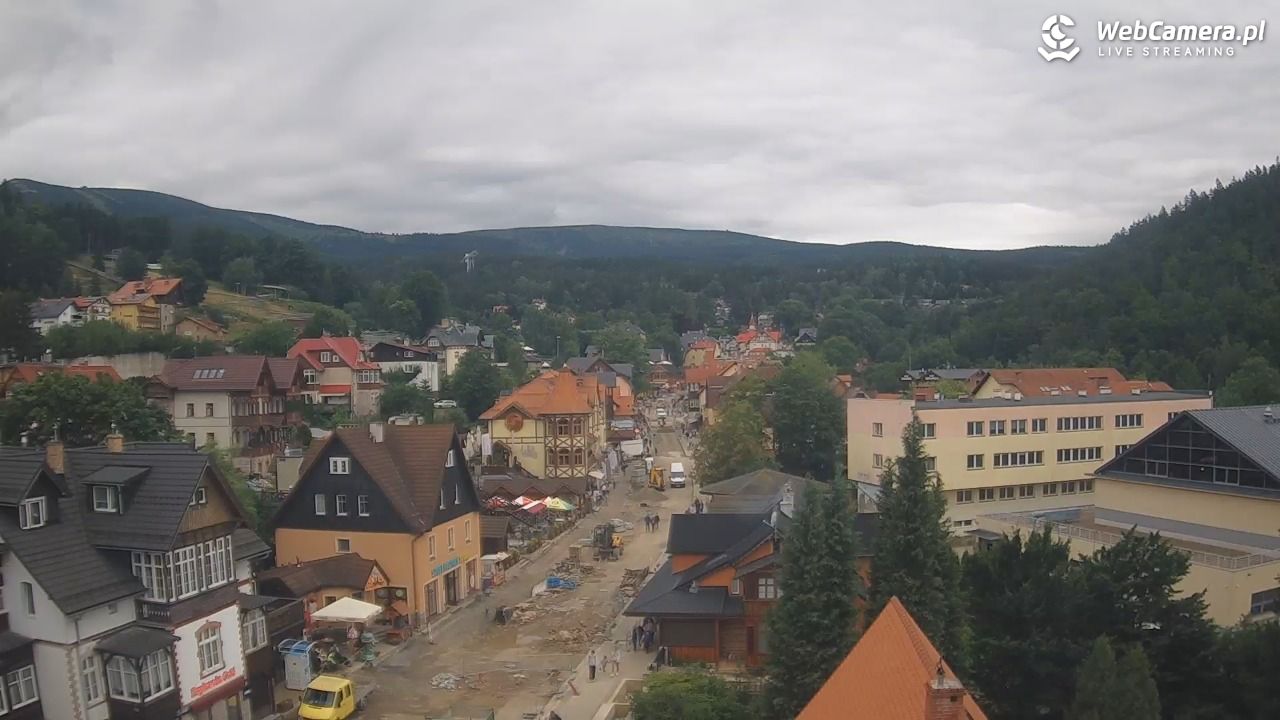 Karpacz - panorama miasta - 21 lipiec 2026, 15:14