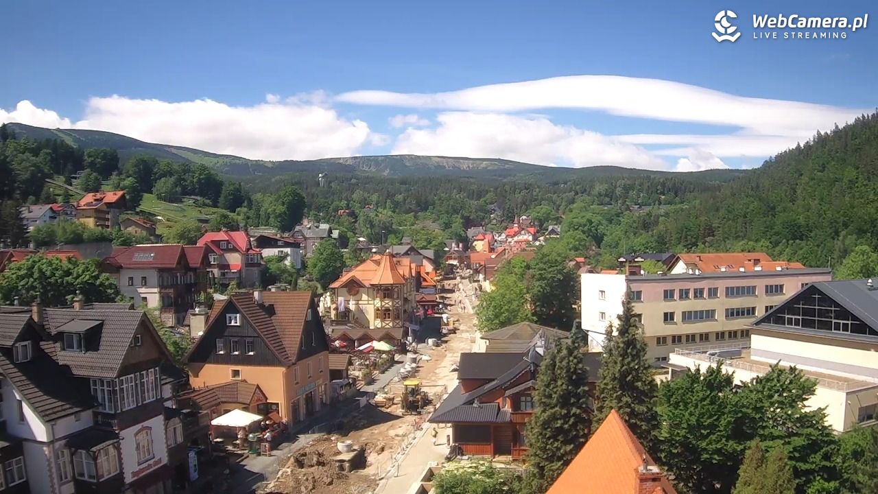 Karpacz - panorama miasta - 04 czerwiec 2026, 11:11