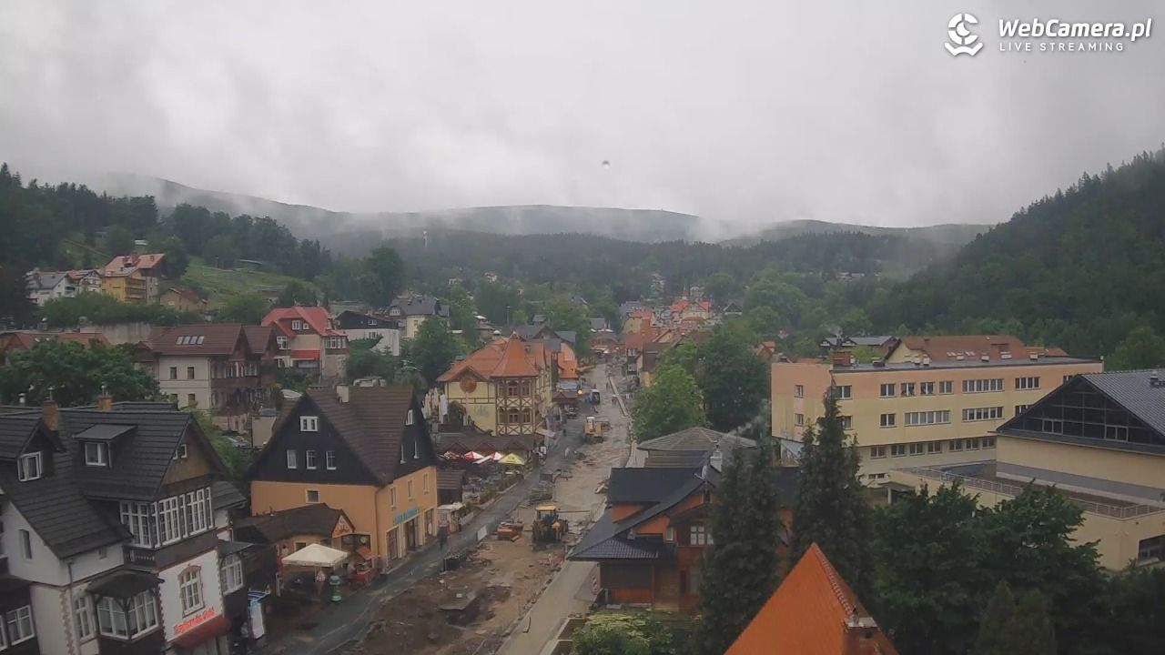Karpacz - panorama miasta - 05 czerwiec 2026, 11:51