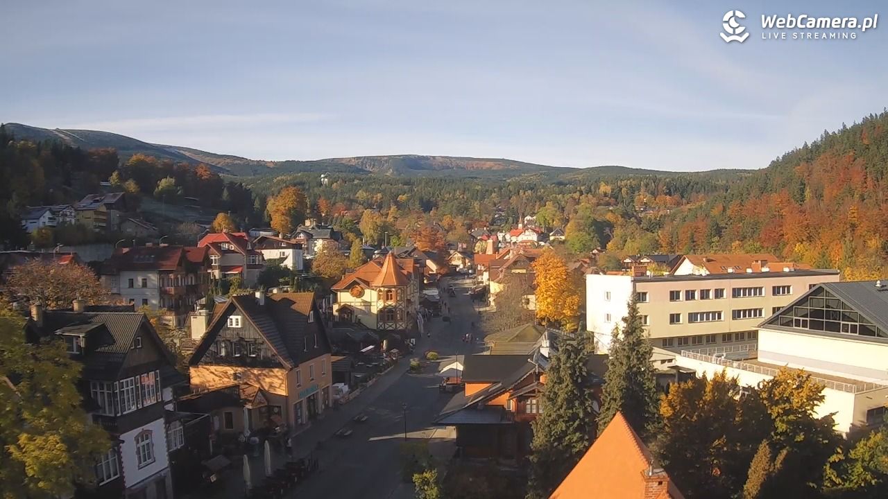 Karpacz - panorama miasta - 19 październik 2025, 09:43