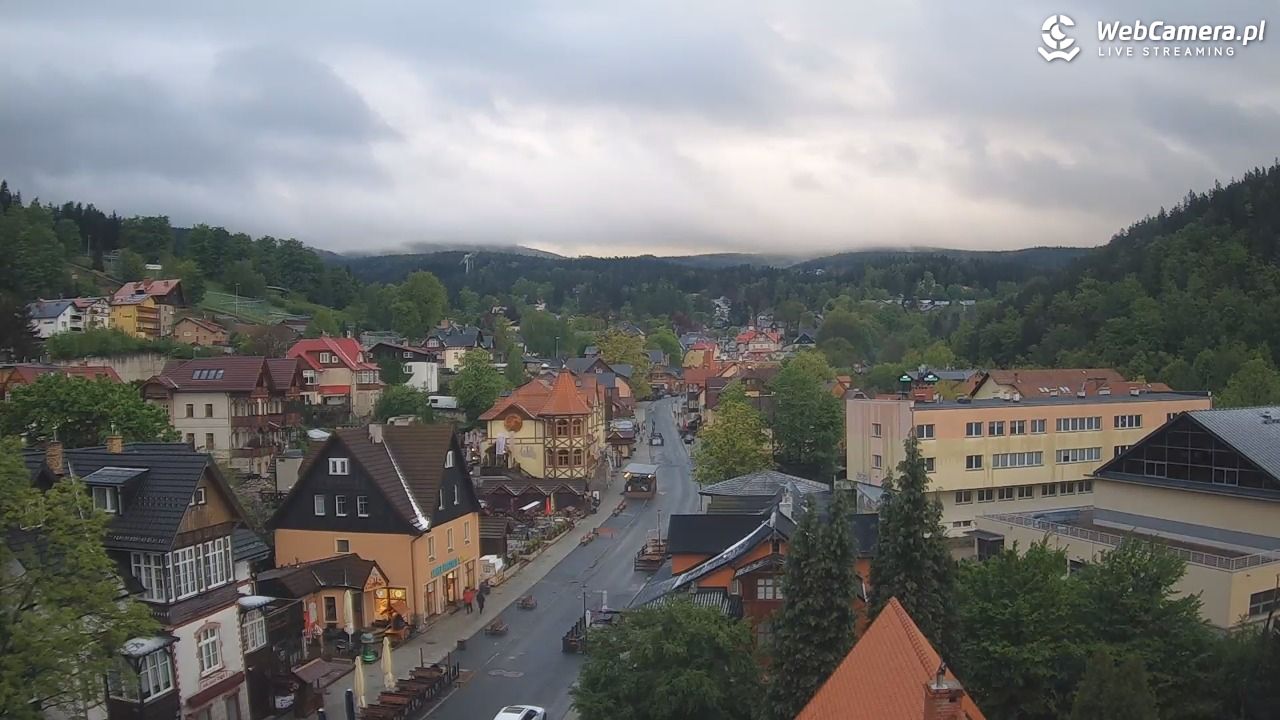 Karpacz - panorama miasta - 15 maj 2025, 19:51