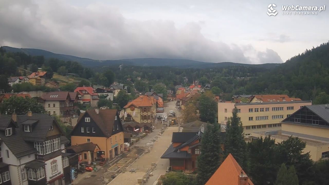 Karpacz - panorama miasta - 04 wresień 2026, 07:03