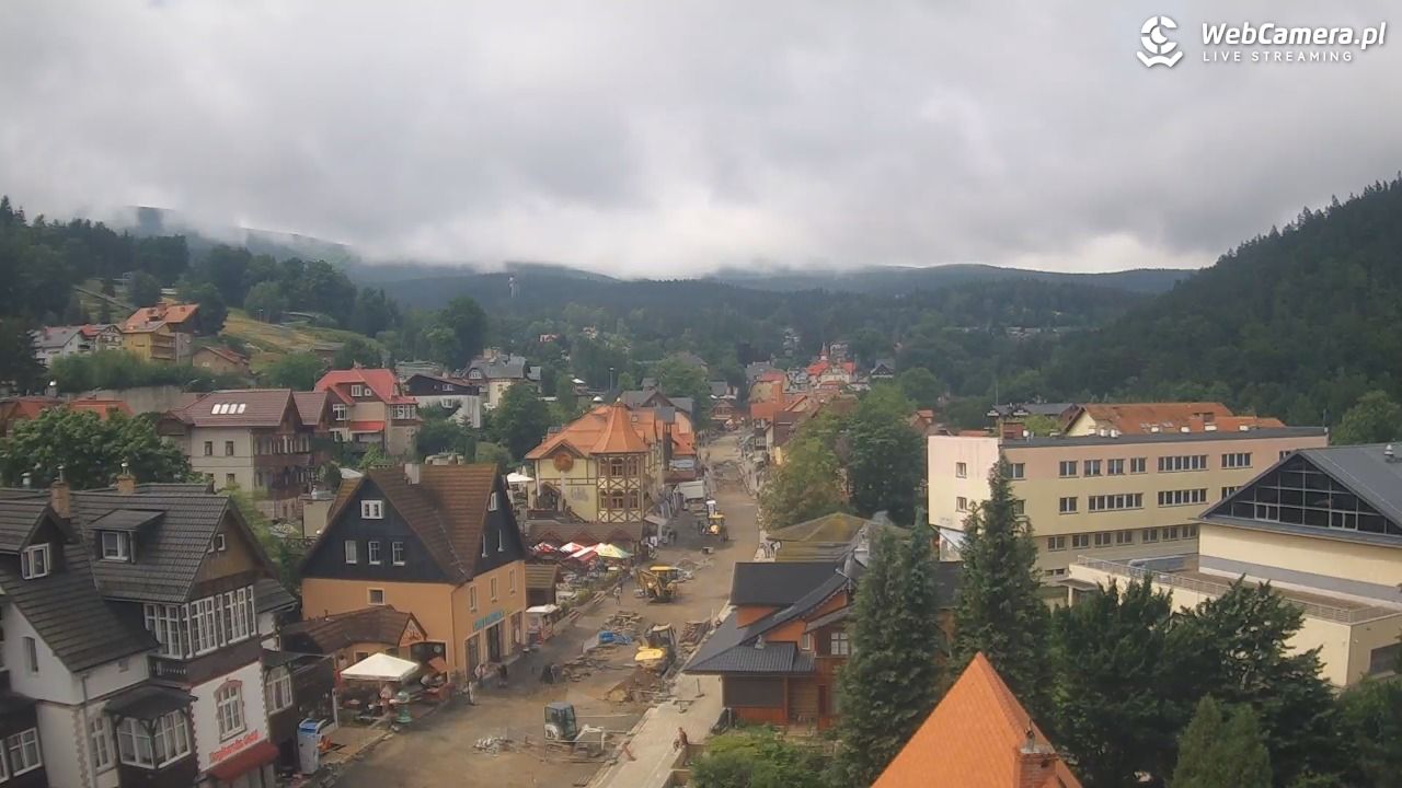 Karpacz - panorama miasta - 19 lipiec 2026, 11:58