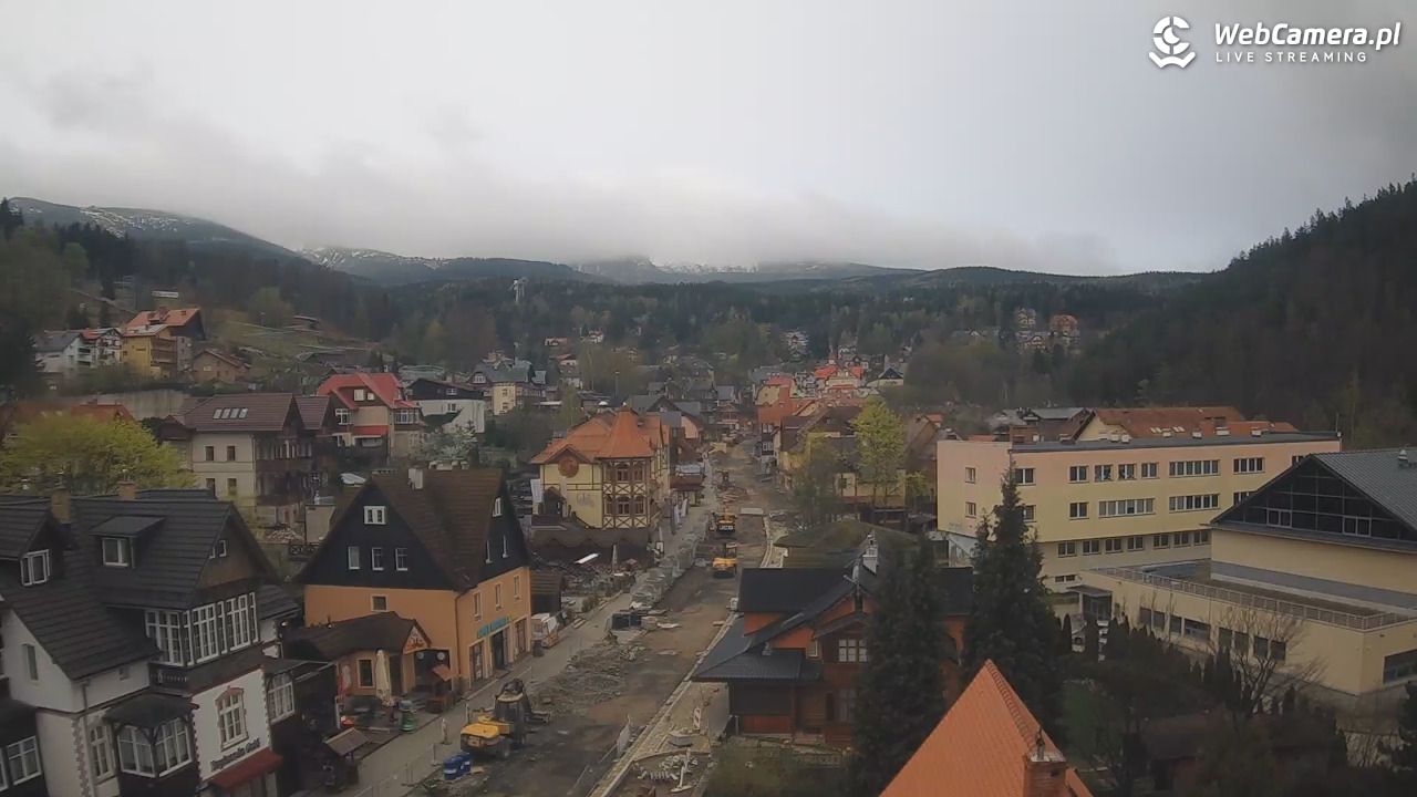 Karpacz - panorama miasta - 20 kwiecień 2026, 06:58