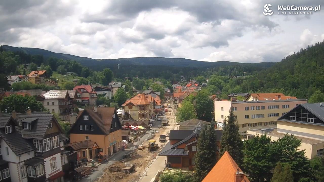 Karpacz - panorama miasta - 02 czerwiec 2026, 12:22