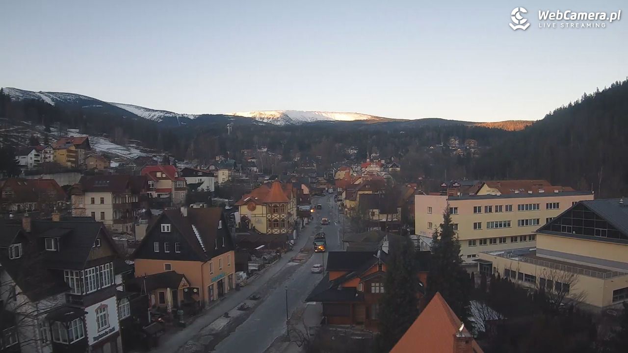 Karpacz - panorama miasta - 20 styczeń 2026, 08:25