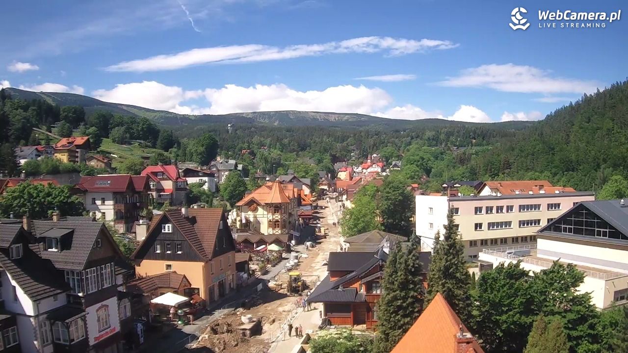 Karpacz - panorama miasta - 04 czerwiec 2026, 10:44