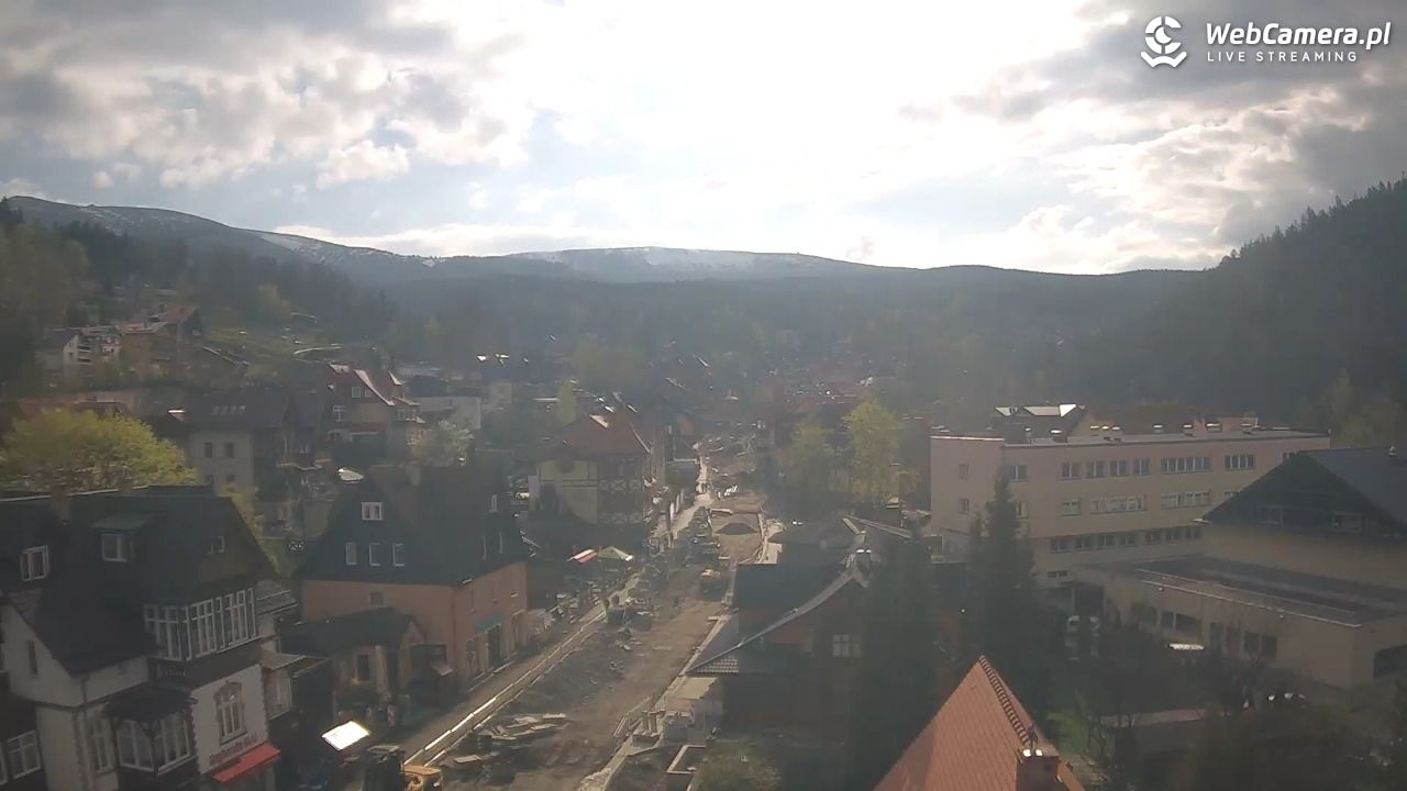 Karpacz - panorama miasta - 21 kwiecień 2026, 17:05