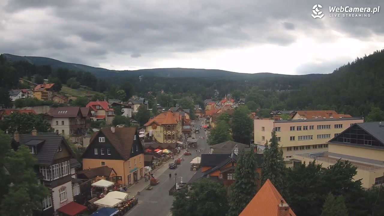 Karpacz - panorama miasta - 29 czerwiec 2025, 17:44
