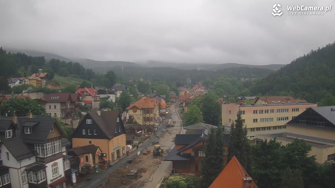 Karpacz - panorama miasta - 05 czerwiec 2026, 07:07