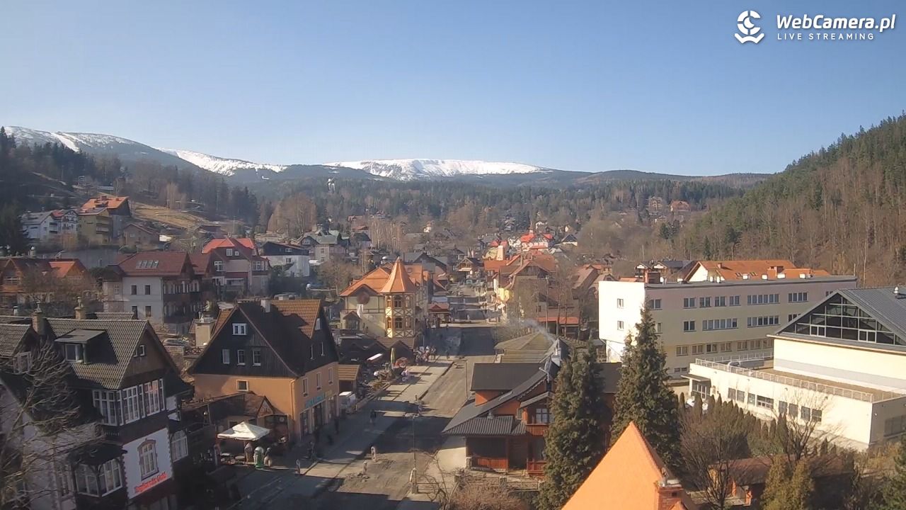 Karpacz - panorama miasta - 07 marzec 2026, 10:41