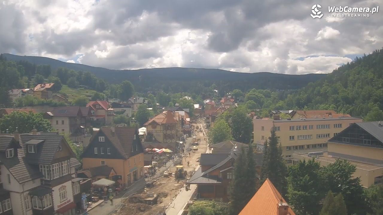 Karpacz - panorama miasta - 06 czerwiec 2026, 15:04