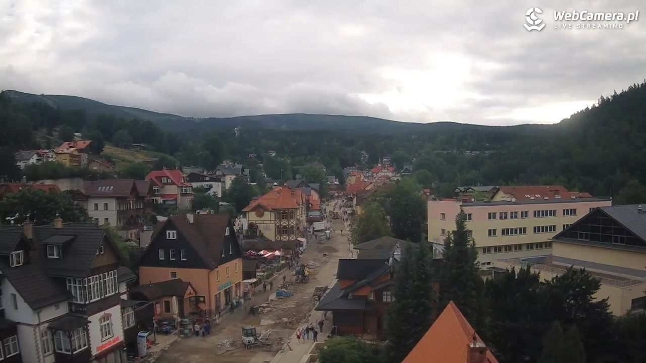 Karpacz - panorama miasta - 20 lipiec 2026, 18:45