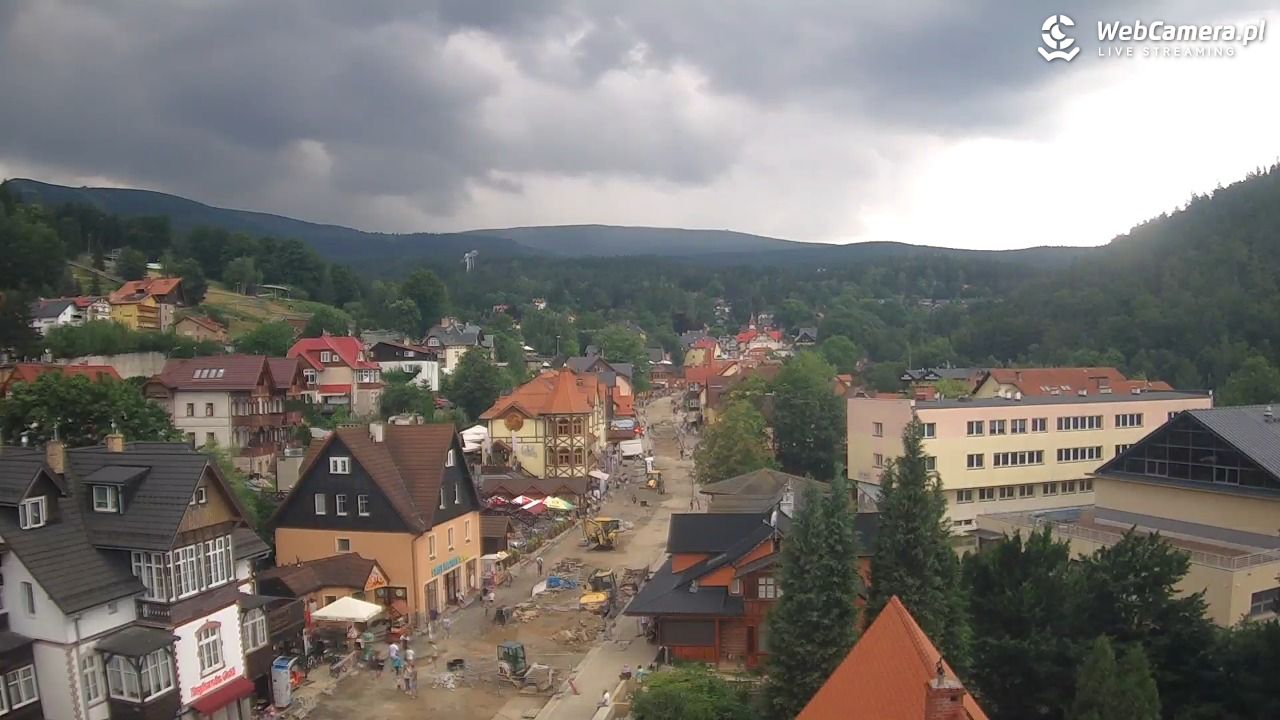 Karpacz - panorama miasta - 18 lipiec 2026, 16:38