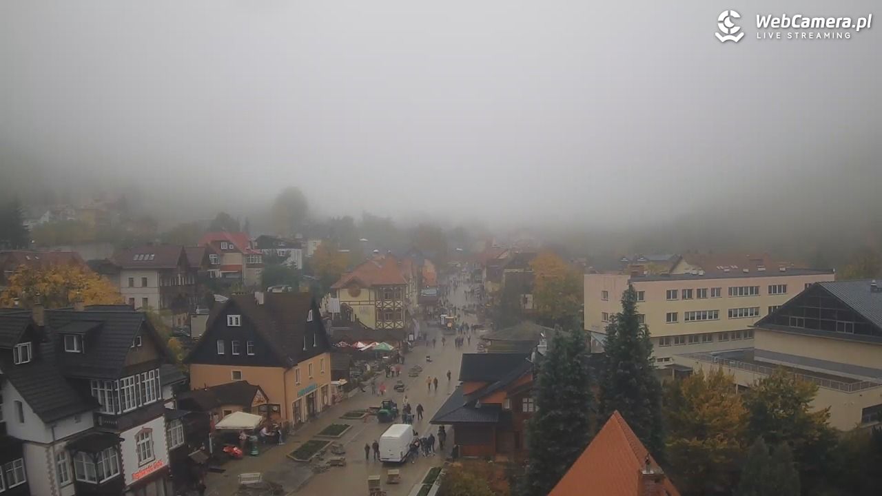 Karpacz - panorama miasta - 18 październik 2026, 10:27