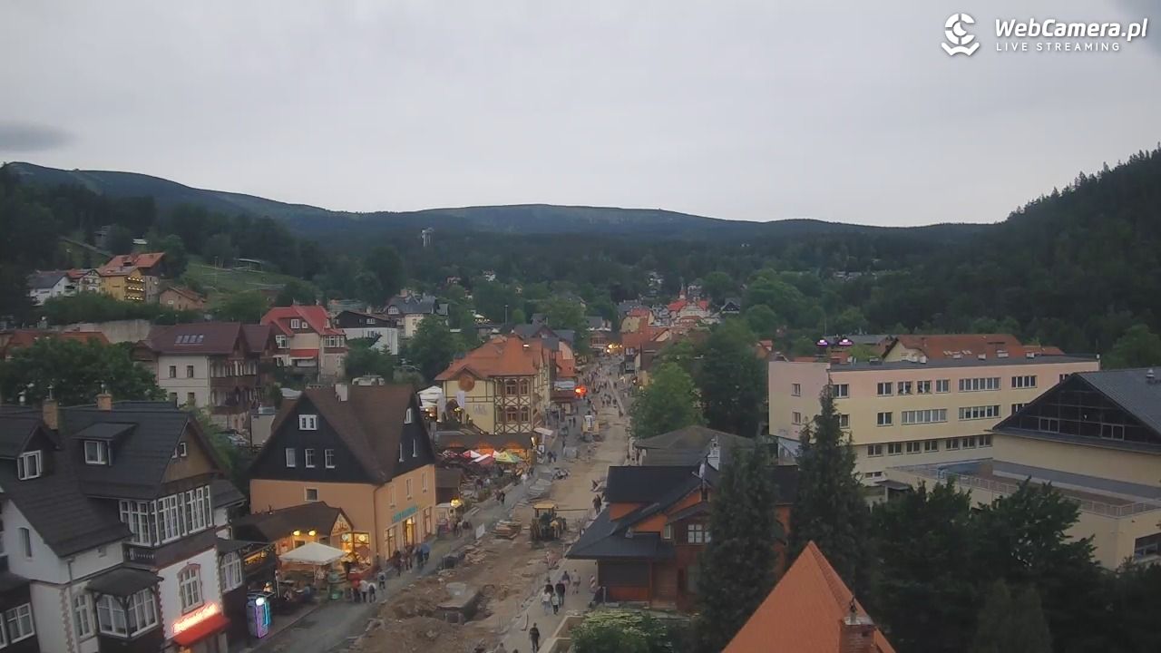 Karpacz - panorama miasta - 04 czerwiec 2026, 20:33