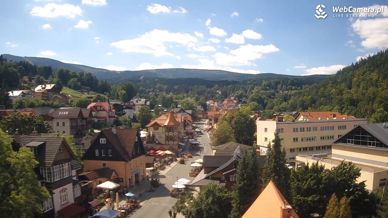Karpacz - panorama miasta - 26 sierpień 2025, 13:53
