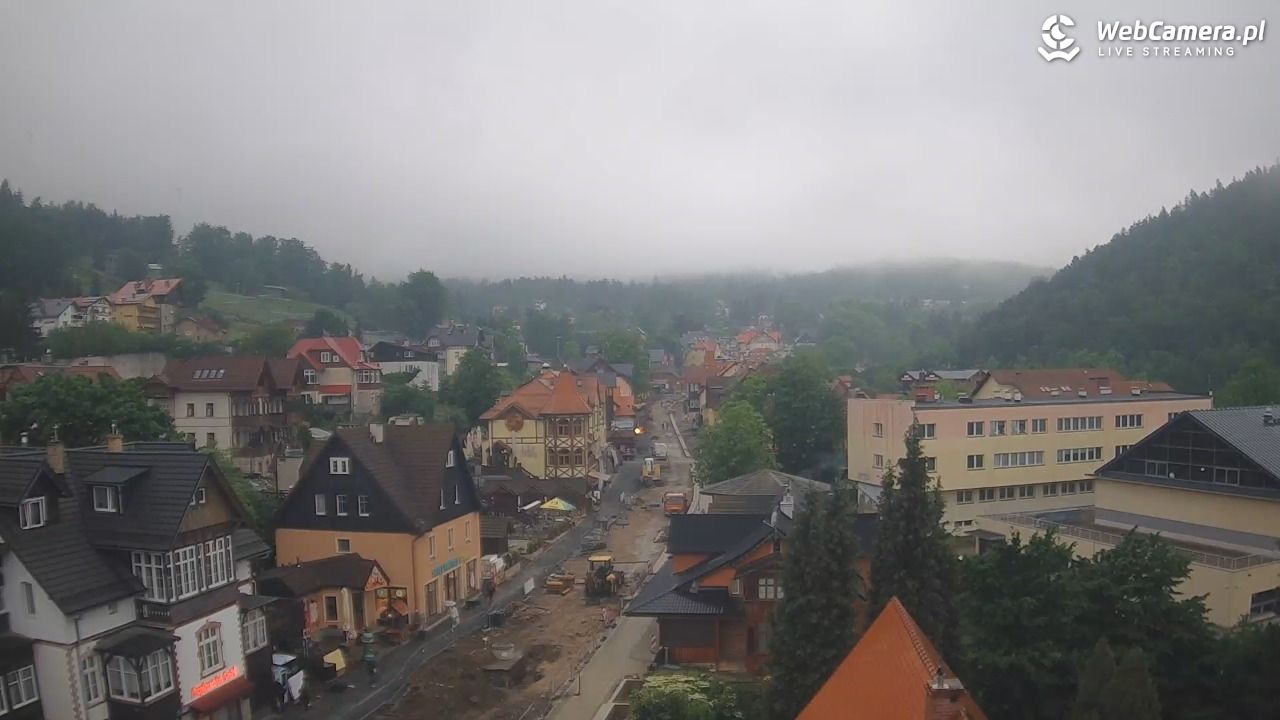 Karpacz - panorama miasta - 03 czerwiec 2026, 10:10