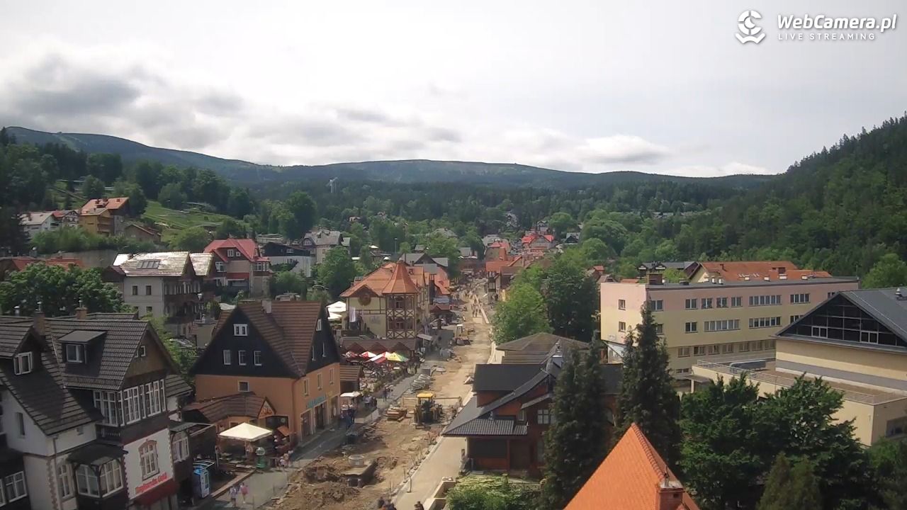 Karpacz - panorama miasta - 04 czerwiec 2026, 13:09