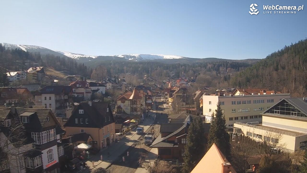 Karpacz - panorama miasta - 06 marzec 2026, 13:00