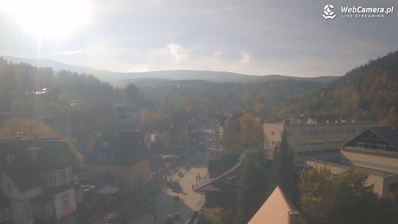 Karpacz - panorama miasta - 18 październik 2026, 12:57