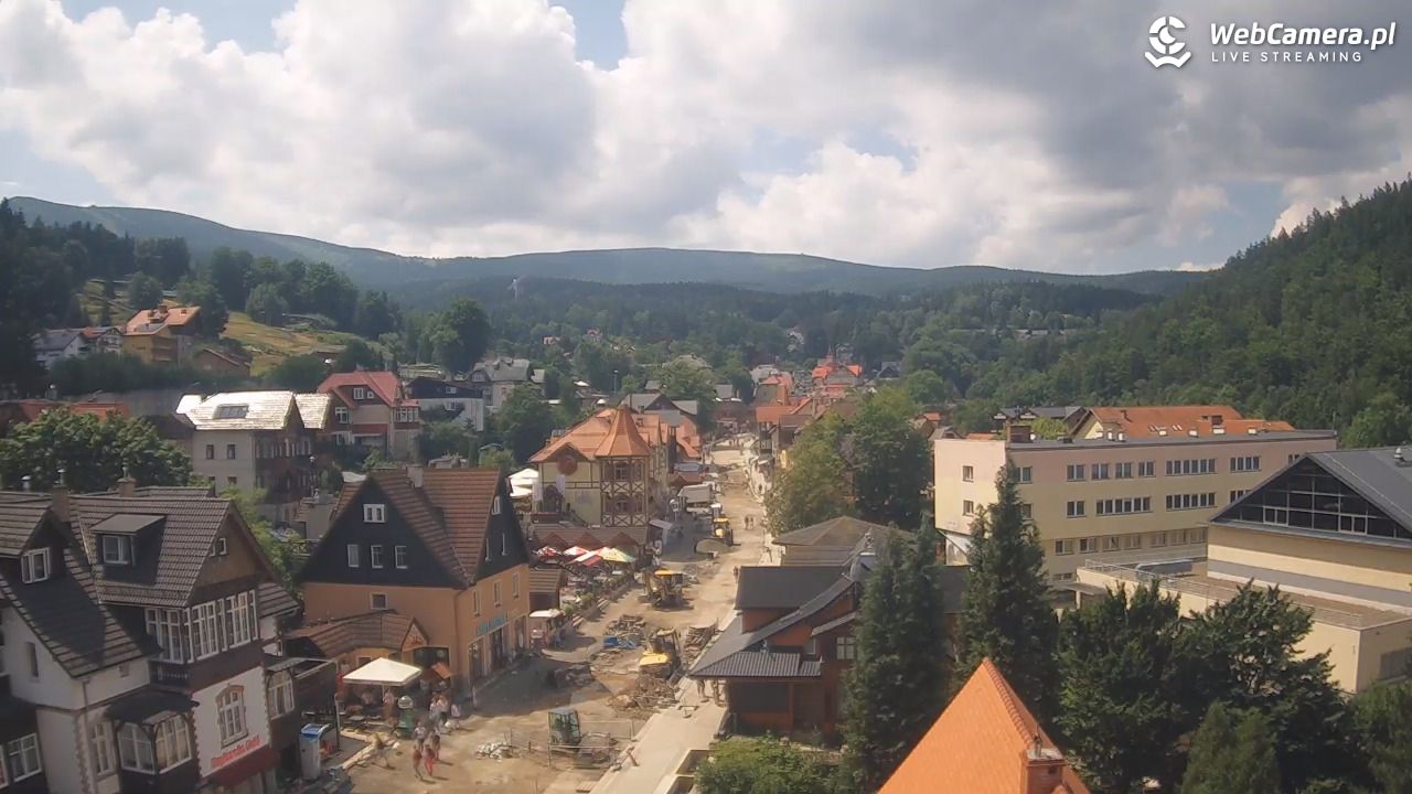 Karpacz - panorama miasta - 18 lipiec 2026, 13:09