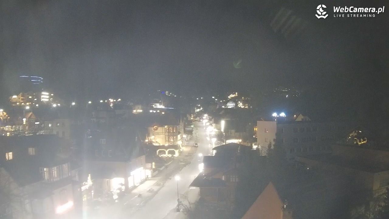 Karpacz - panorama miasta - 19 styczeń 2026, 21:00