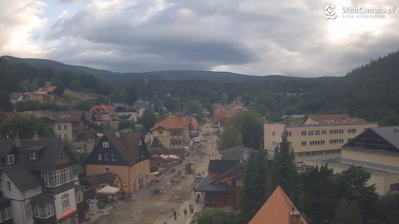 Karpacz - panorama miasta - 21 lipiec 2026, 19:51
