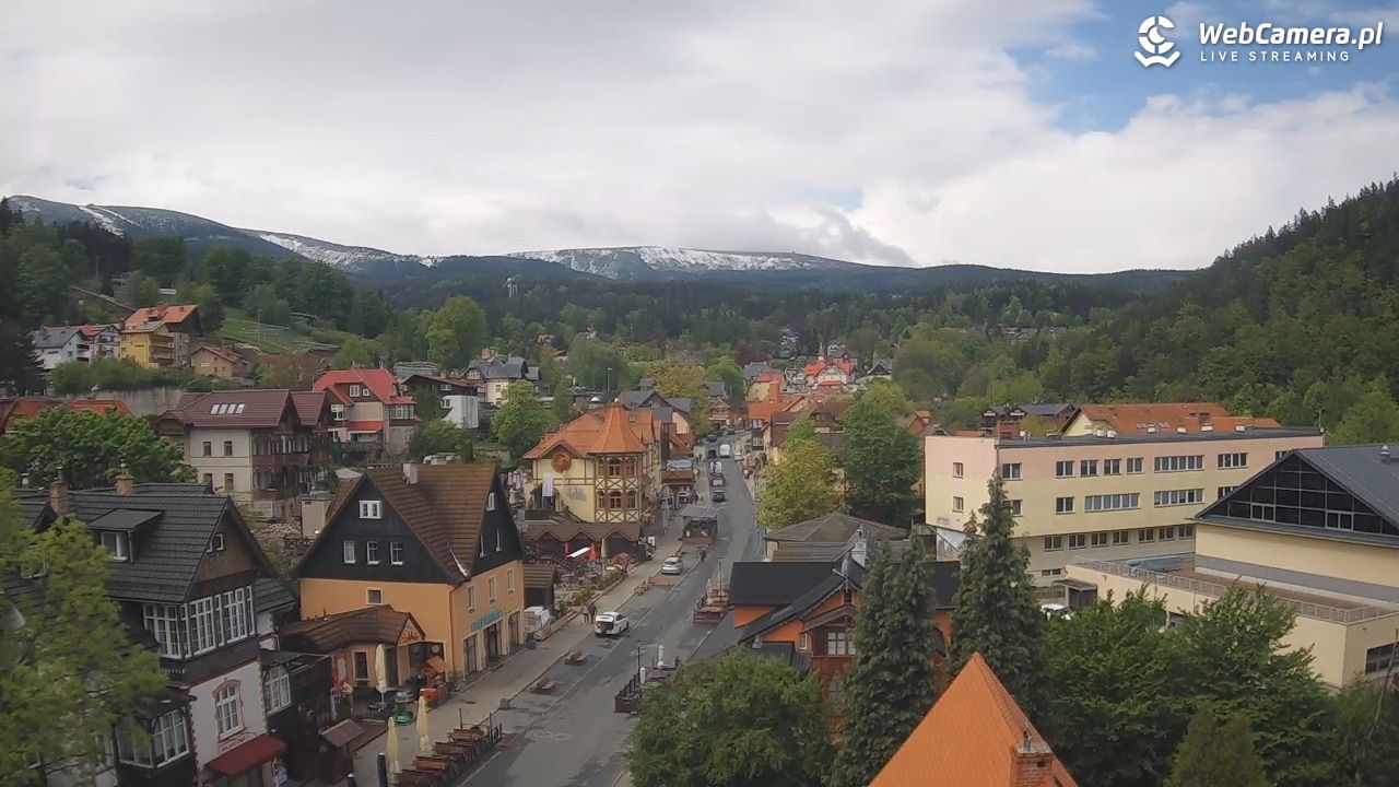 Karpacz - panorama miasta - 16 maj 2025, 10:45