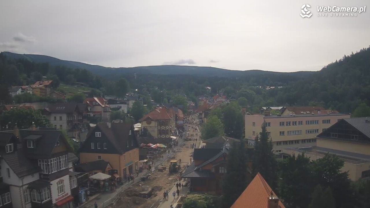 Karpacz - panorama miasta - 04 czerwiec 2026, 16:35