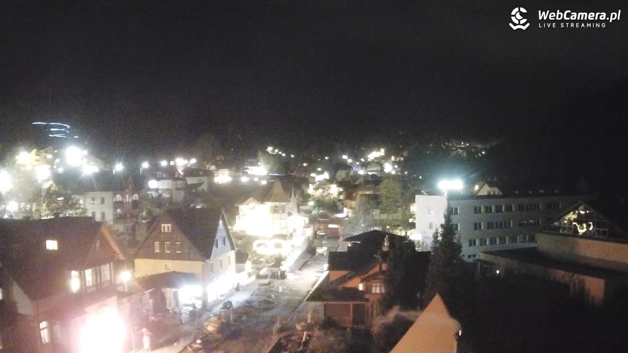 Karpacz - panorama miasta - 19 kwiecień 2026, 21:23