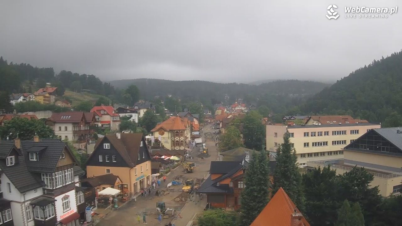Karpacz - panorama miasta - 19 lipiec 2026, 16:15