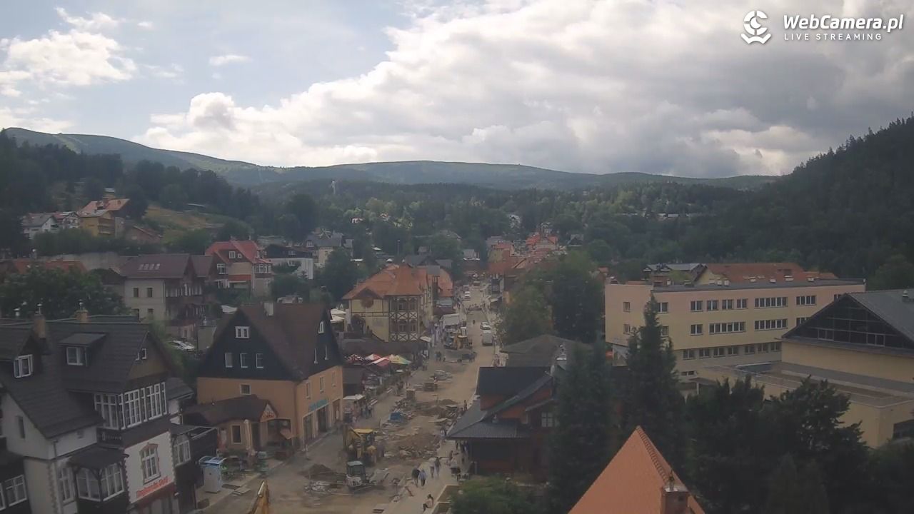 Karpacz - panorama miasta - 22 lipiec 2026, 14:04