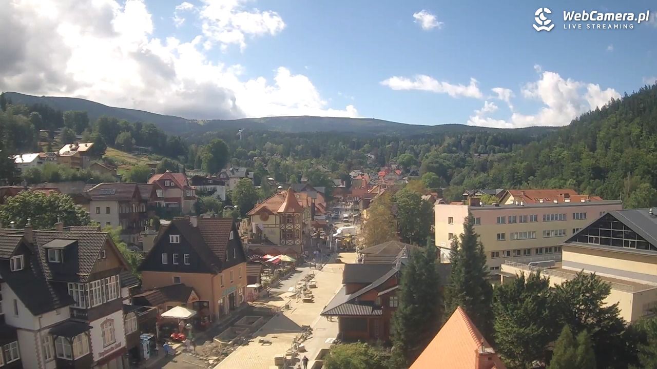 Karpacz - panorama miasta - 05 wresień 2026, 13:48